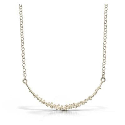 Pebble Crescent Necklace
Sterling silver Pebble Crescent Necklace
Sterling silver